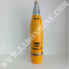 OGIVE OBUS 105mm JAUNE ADAPTABLE SUR DOUILLE ORIGINALE (NON FOURNIE)