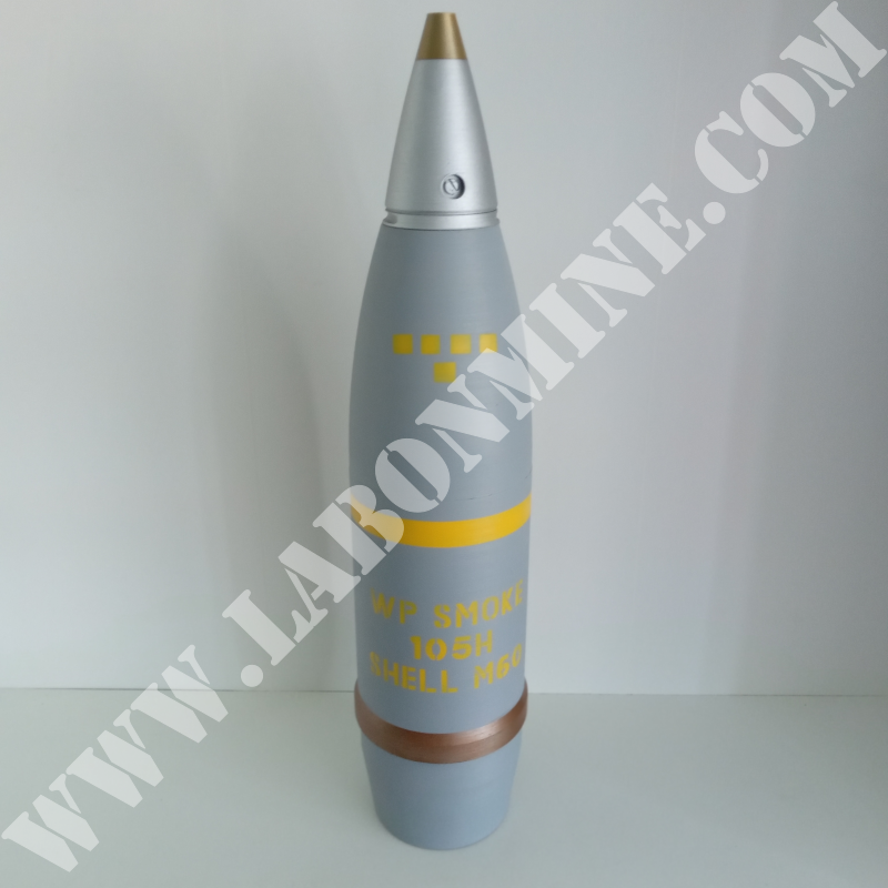 OGIVE OBUS 105mm SMOKE WP ADAPTABLE SUR DOUILLE ORIGINALE (NON FOURNIE)