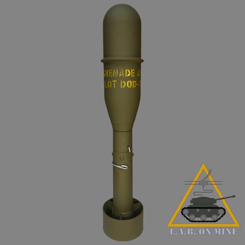 GRENADE A FUSIL M9A1 OD (RESINE)