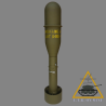 GRENADE A FUSIL M9A1 OD (RESINE)
